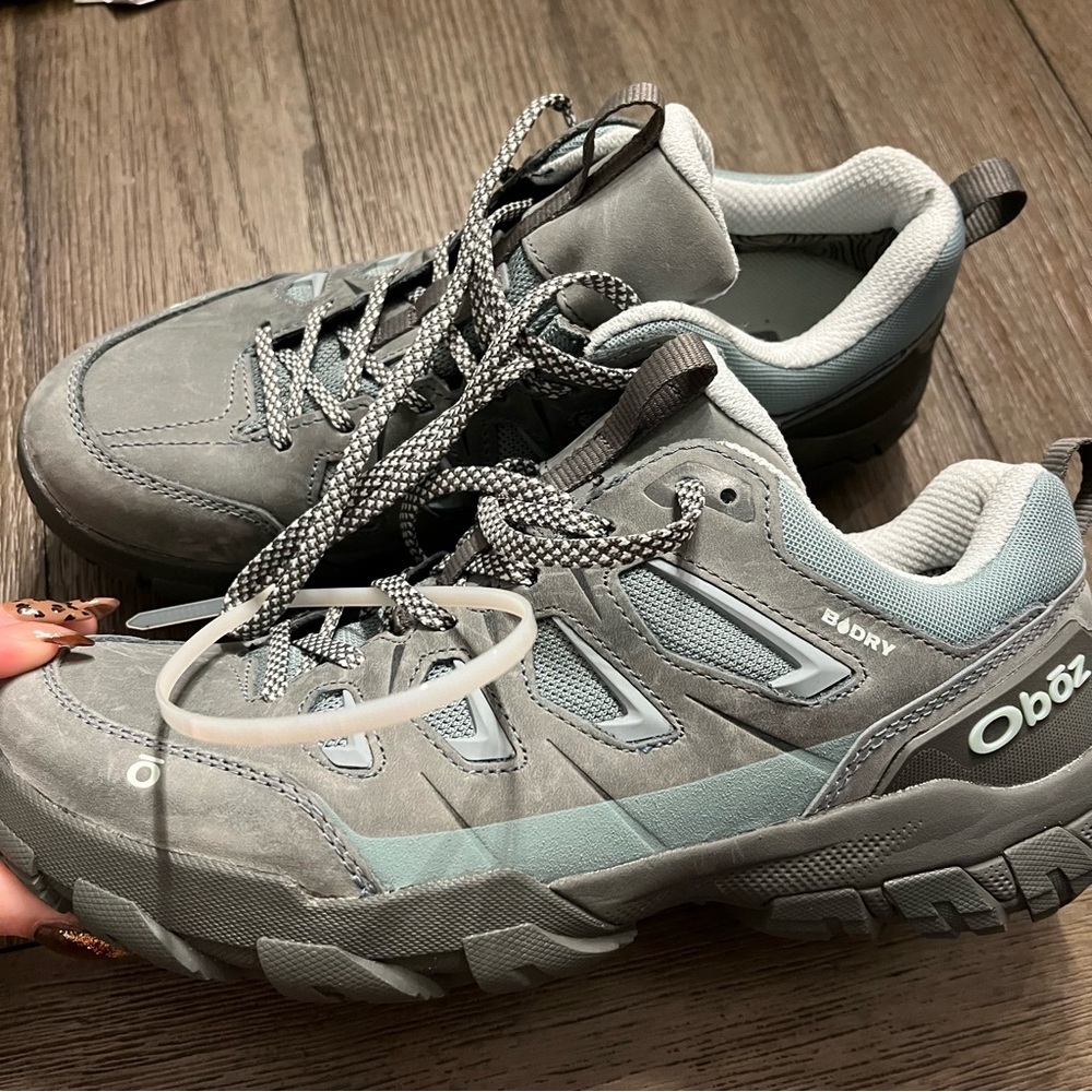 New sawtooth x low b-dry waterproof oboz shoes